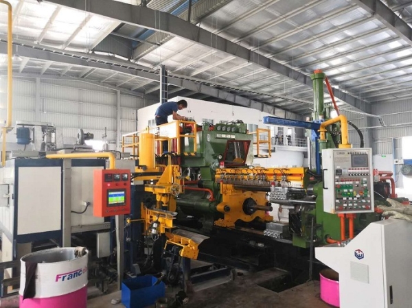Aluminium processing machine