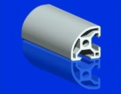 Shaped aluminium tubes