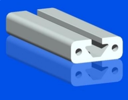 Shaped aluminium tubes