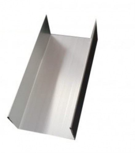 U-shaped aluminium