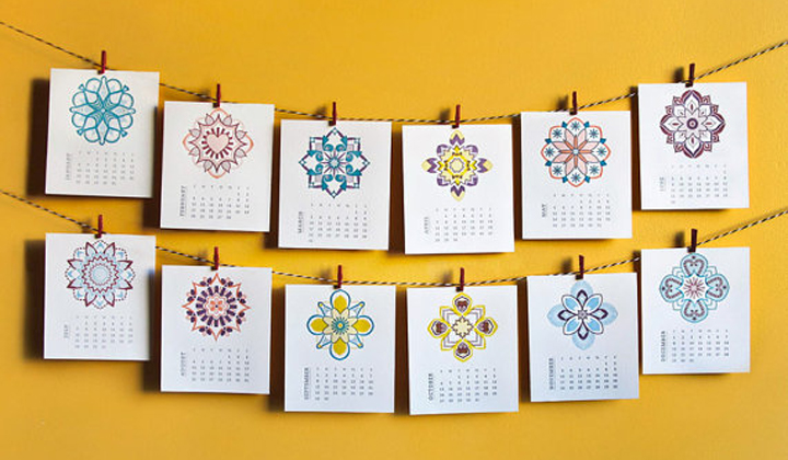 Tet calendar printing