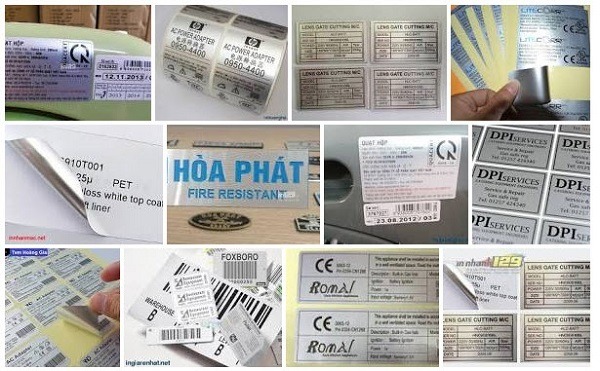 Label and decal printing