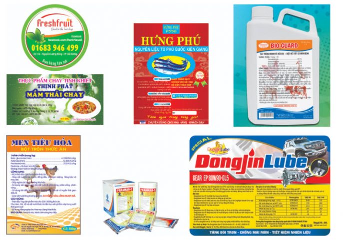 Label and decal printing