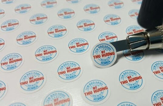 Label and decal printing