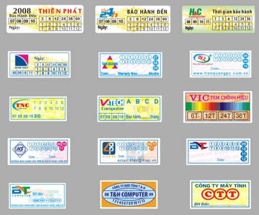 Label and decal printing