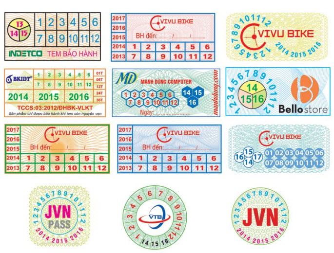 Label and decal printing
