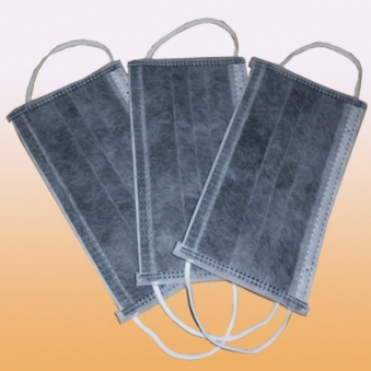 Grey 4-layer antibacterial mask