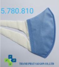 3D Blue medical mask