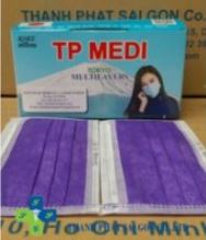 Purple medical mask