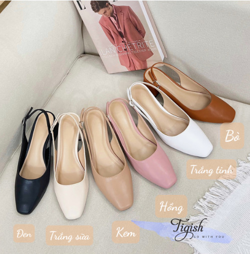 4p small square-toe heels with square heels