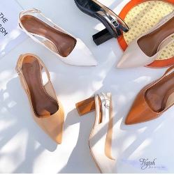 6p heels with hexagon heels
