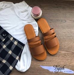 Two-strap sandals