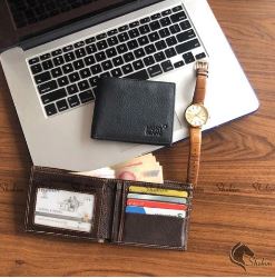 Mont Blanc leather wallet