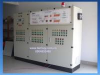 Waste water treatment cabinet