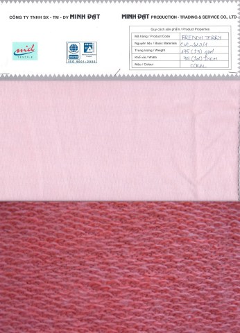French Terry - Coral