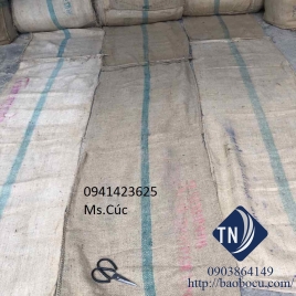 Jute bag for concrete