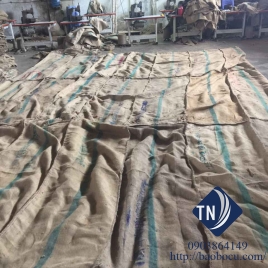 Jute bag for concrete