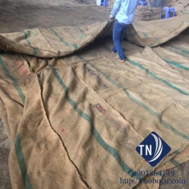 Jute bag for concrete