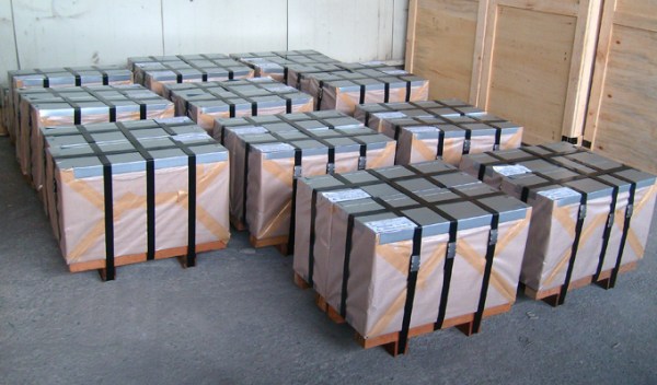 Packing plywood