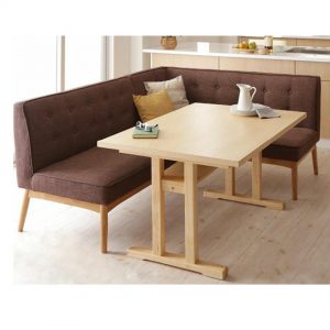 Wooden tables and chairs