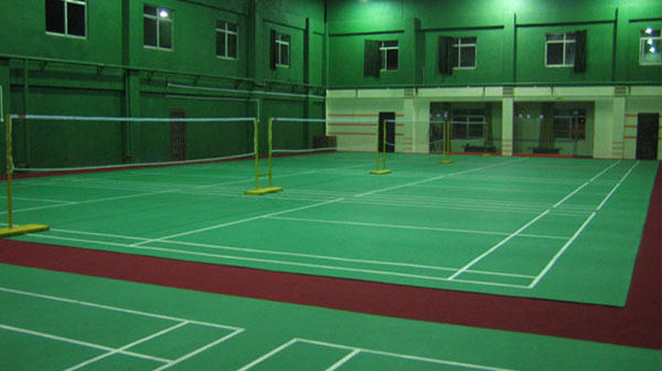Badminton floor mats