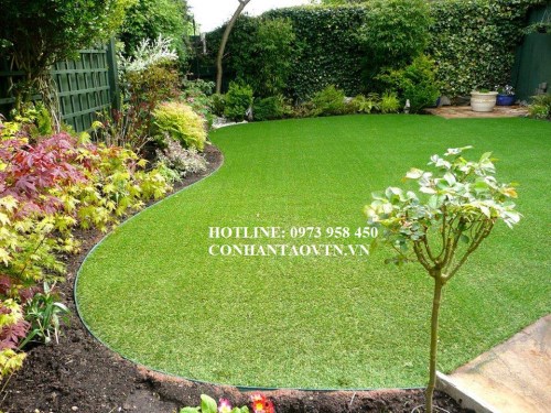 Artificial grass installation for golf courses