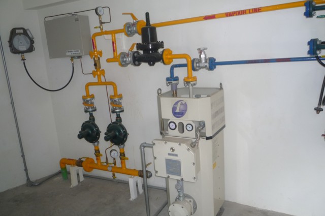 Gas industry equipment