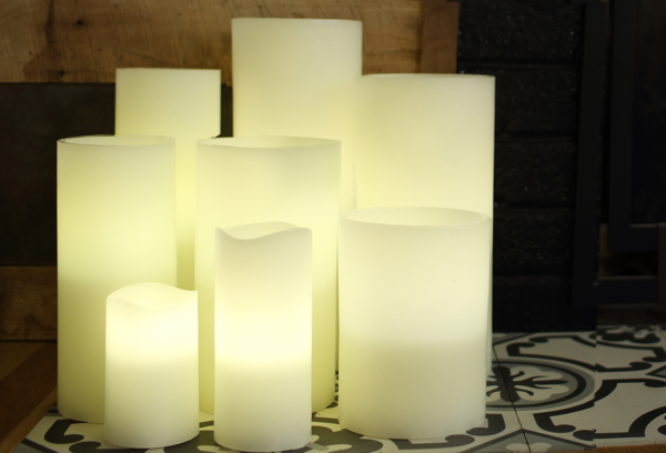 Led Flameless Ivory