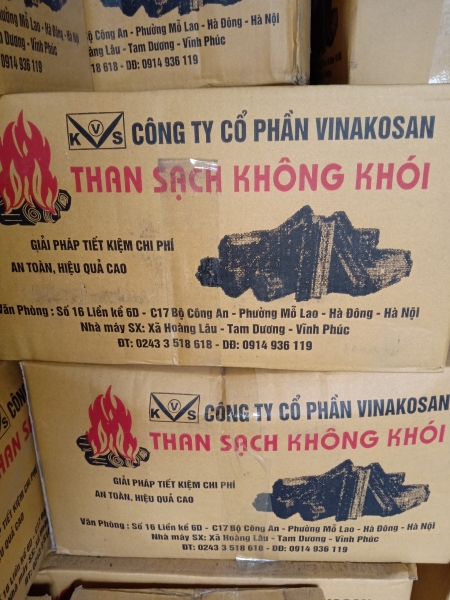 Smokeless charcoal
