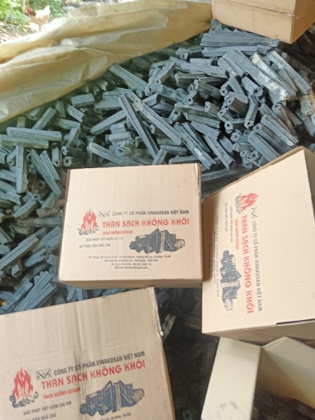 Smokeless charcoal
