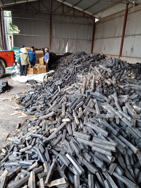 Smokeless charcoal