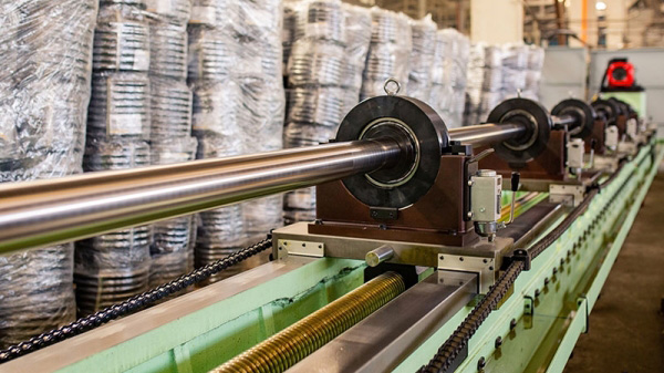 Hydraulic hose machining