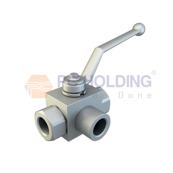 Three way ball valve