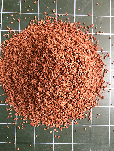 Amoni beads for aluminium filtration