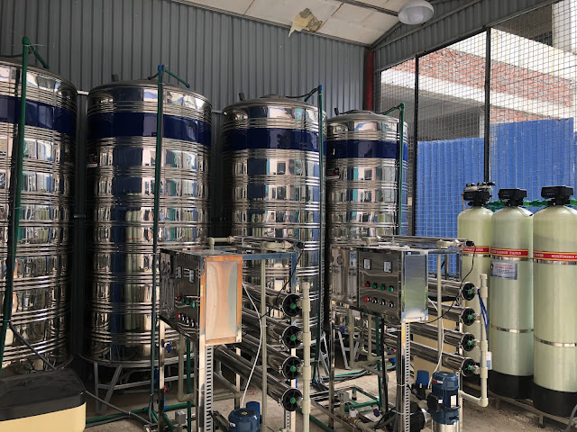 Industrial RO filtering system