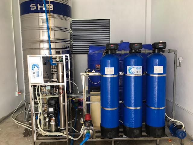 Industrial RO filtering system