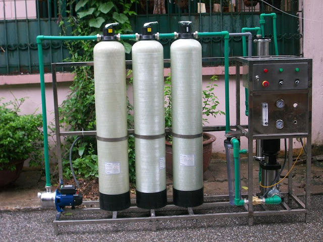 Industrial RO filtering system