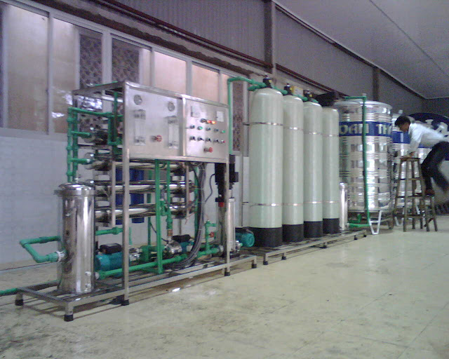 Industrial RO filtering system