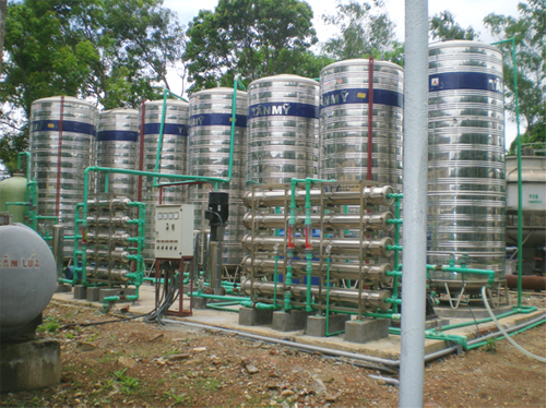 Industrial RO filtering system