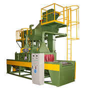 Automatic ball blasting machine