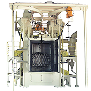 Ball blasting machine