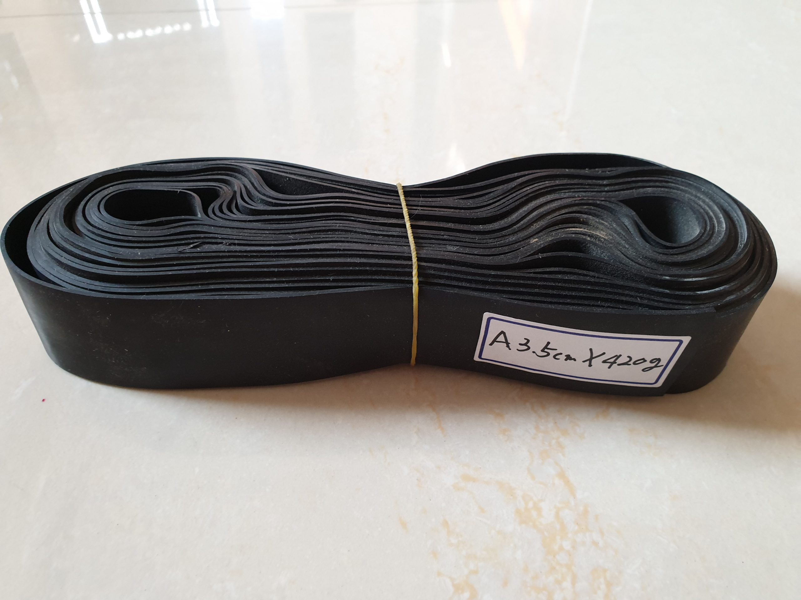Rubber motorcycle tube