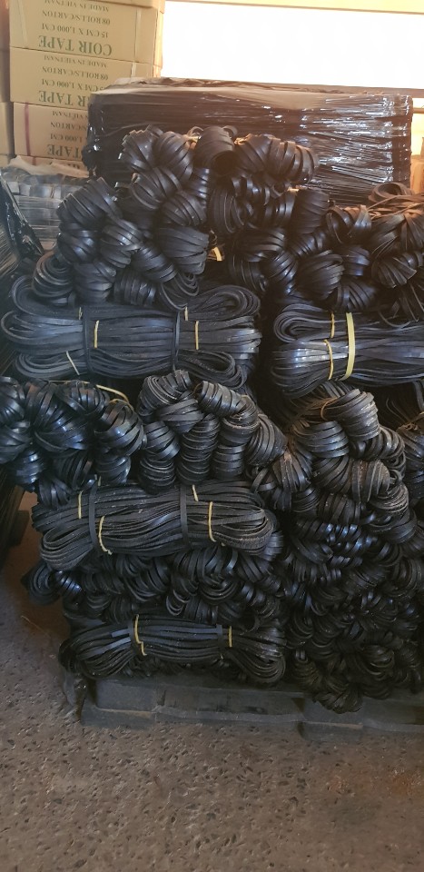 Rubber motorcycle tube