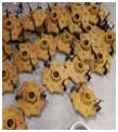 Plastic coated mold