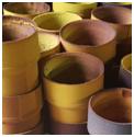 Plastic coated mold