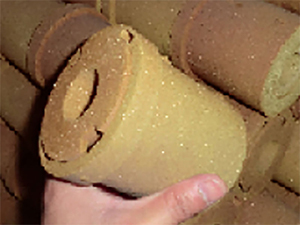 Plastic coated mold