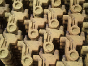 Plastic coated mold