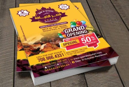 Leaflet, envelope printing
