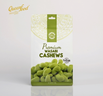Premium wasabi cashews