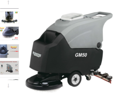 Industrial floor scrubbers